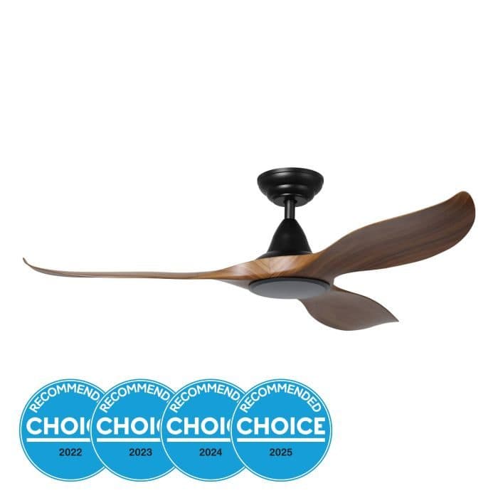 Eglo NOOSA 60 DC FAN BLK/NEW TEAK