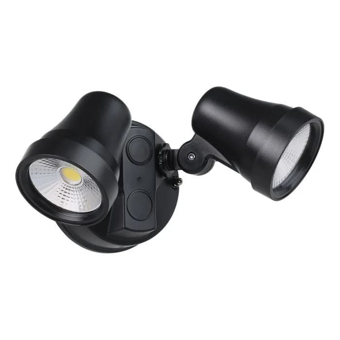 Eglo Coastguard External Spotlight 2x15W LED TRI-Colour Black