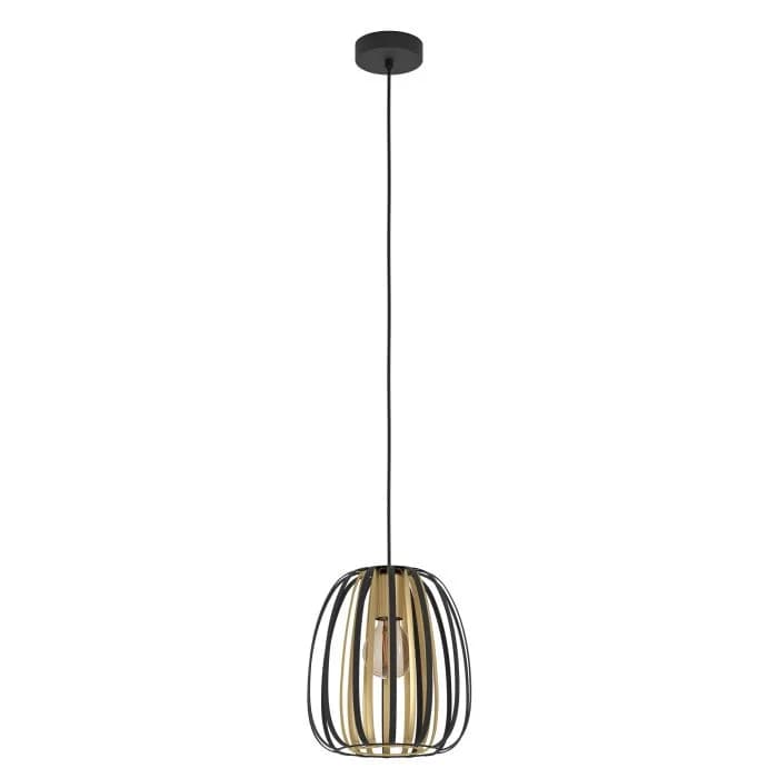 Eglo Encinitos Small Pendant Black/Gold