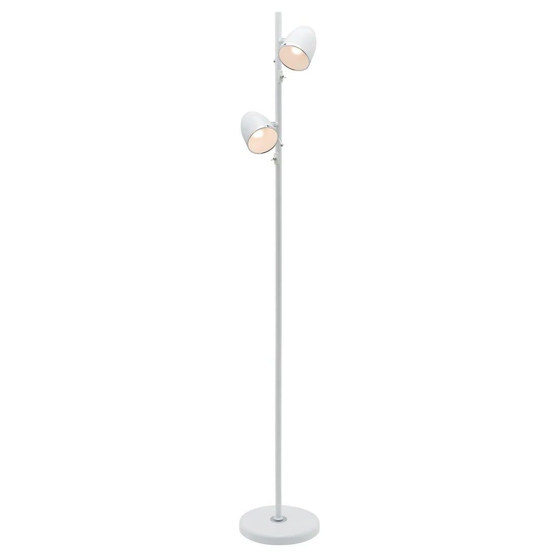 Mercator Sara 2Lt E27 Floor Lamp Sara White