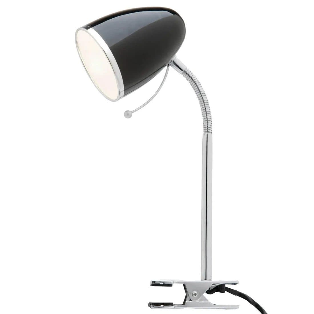 Mercator Sara E27 Clamp Lamp Sara Black