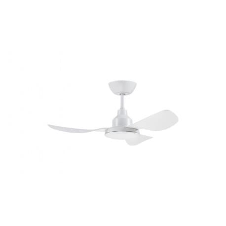Ventair Glacier Dc - 36"/900Mm Dc 3 Blade Ceiling Fan - White - Remote Incl - Indoor/Covered Outdoor