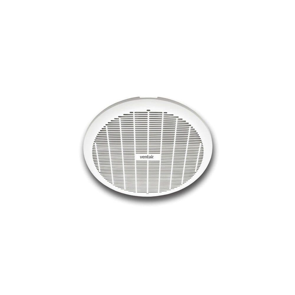 Ventair Gyro 200 - 240Mm Cut-Out - Round Plastic Grille - Ball Bearing Motor- Plug And Cable Included - 3 Year Warranty - White