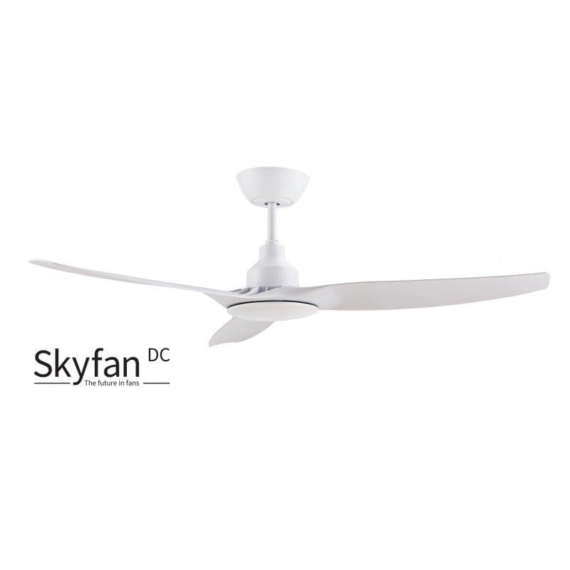 Ventair Skyfan - 52"/1300Mm Glass Fibre Composite 3 Blade Dc Ceiling Fan - White - Indoor/Covered Outdoor