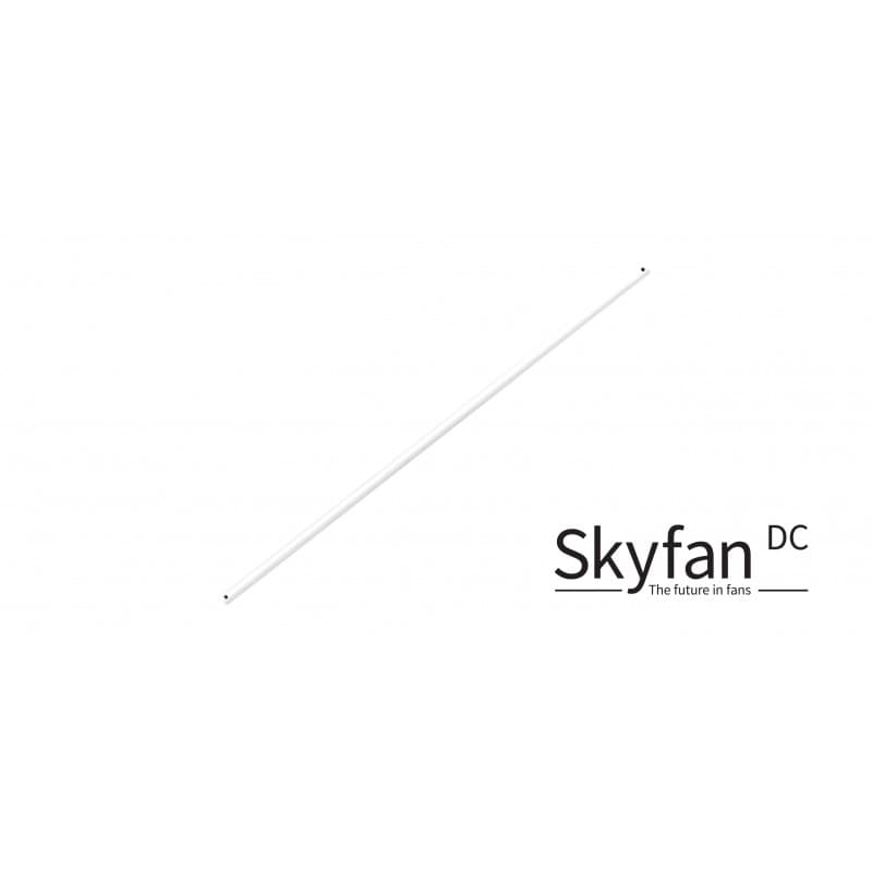 Ventair Skyfan Dc 900Mm Extension Rod - Satin White - Includes Wiring Loom