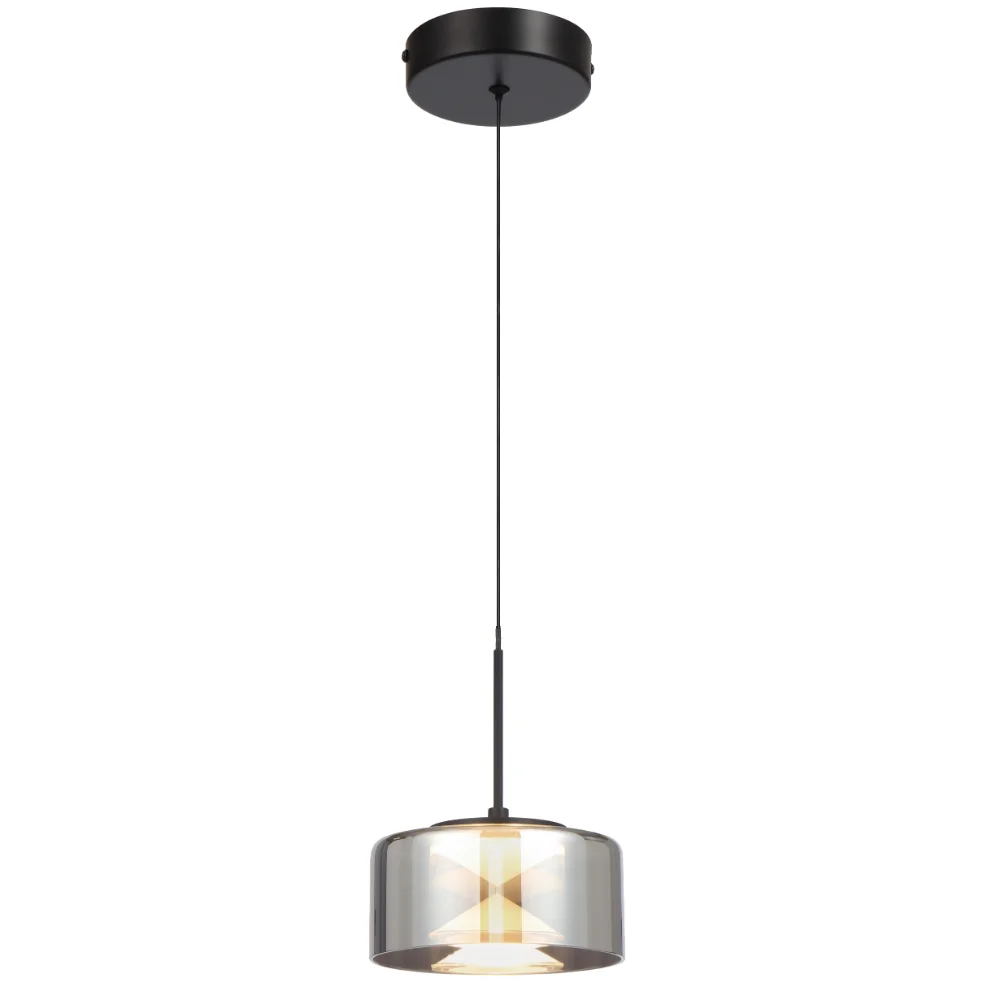 Telbix Cedro 1Lt Pendant Black Sandy