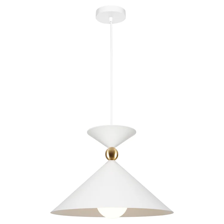 Cougar Krissy 1Lt Large Pendant White