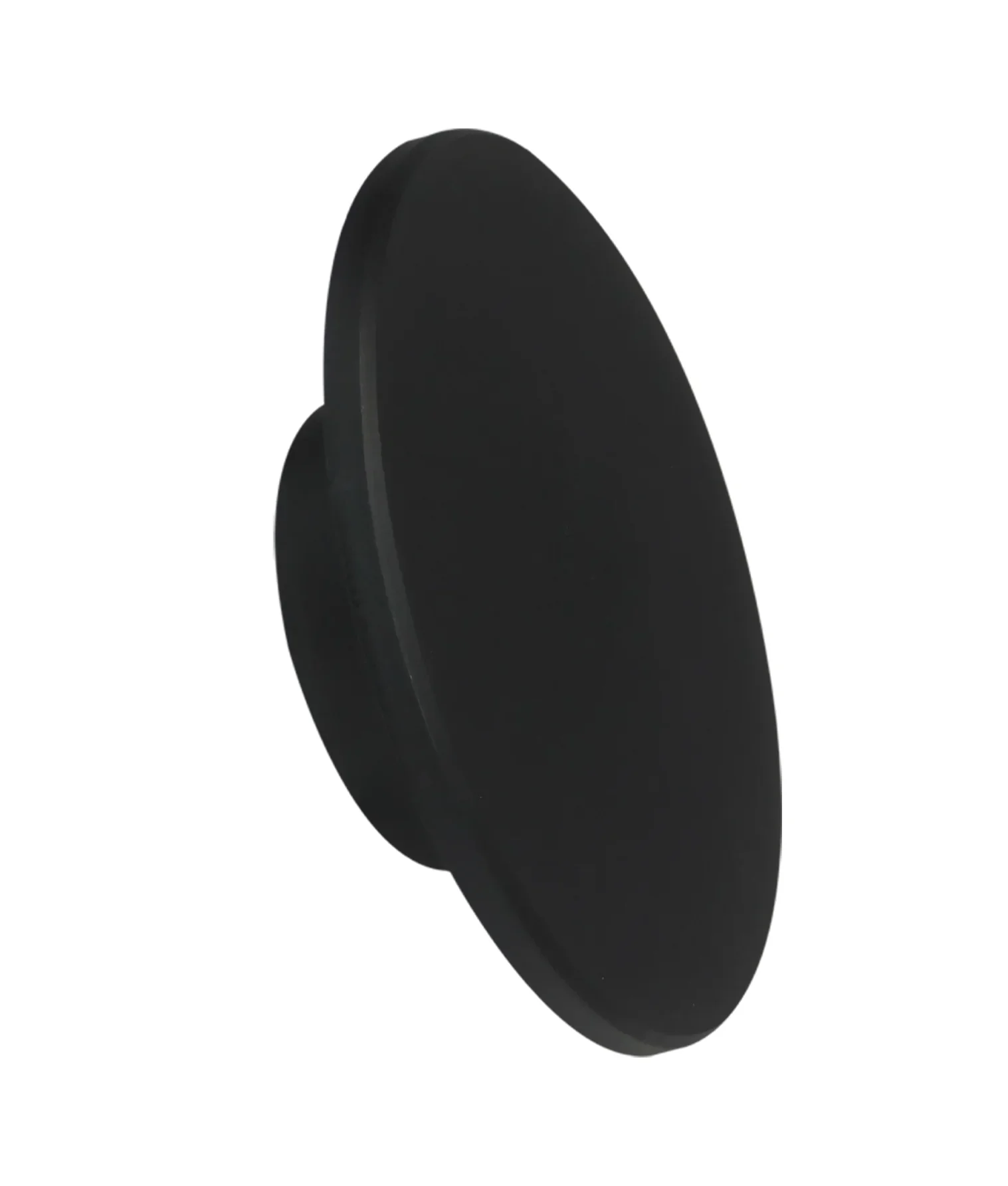 CLA Wall Light 12W Round Black LED Tri Colour IP65 180mm