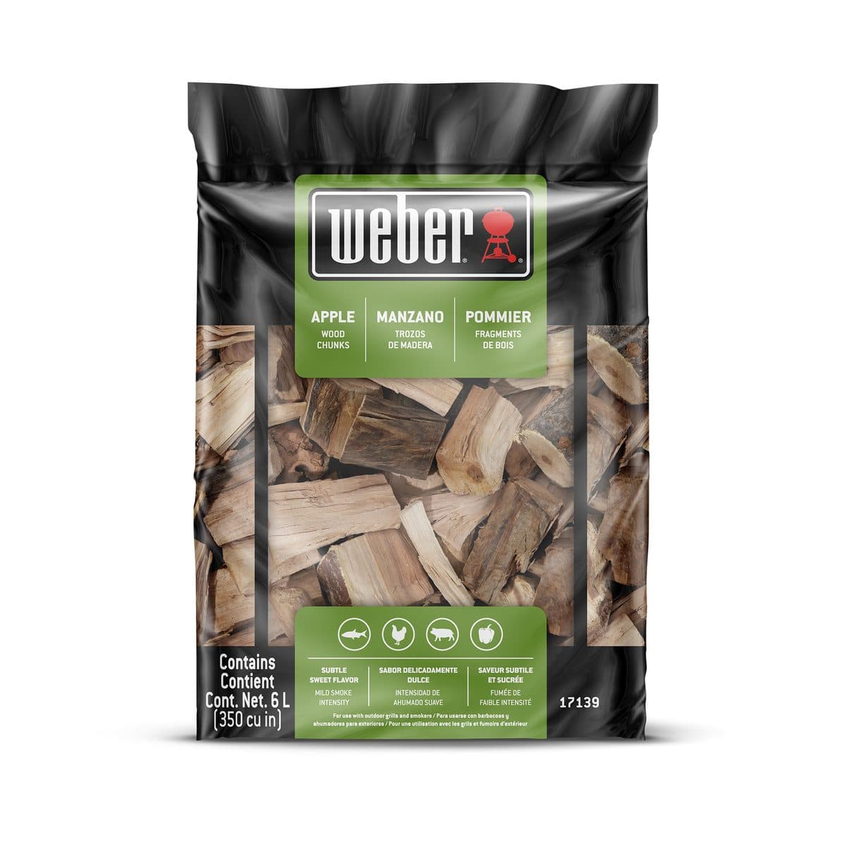 Weber Wood Chunks - Apple