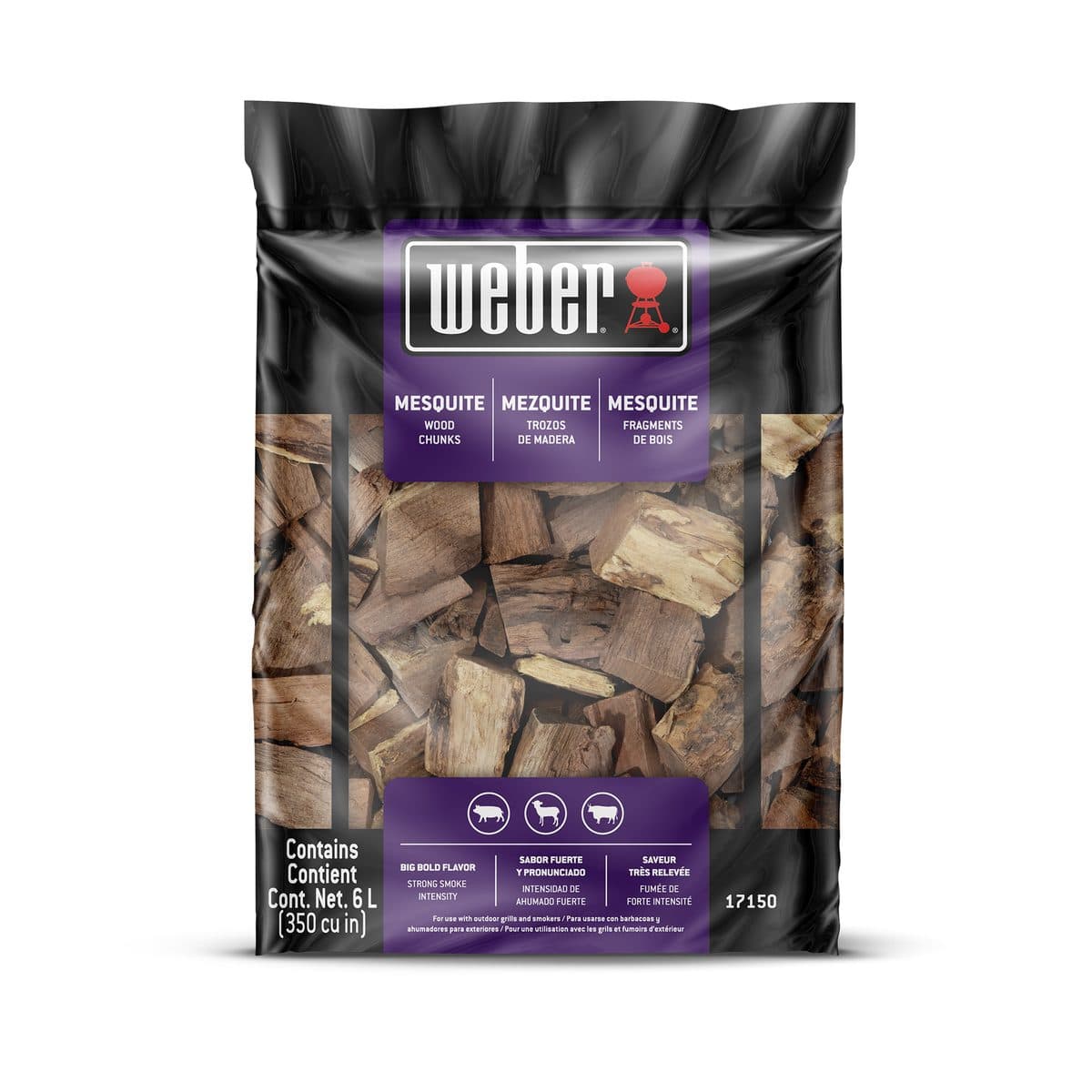Weber Wood Chunks - Mesquite