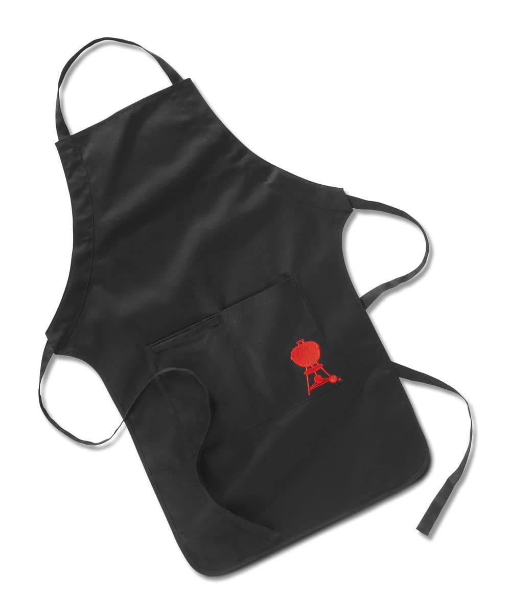 Weber Black Apron with Red Kettle Motif 2017