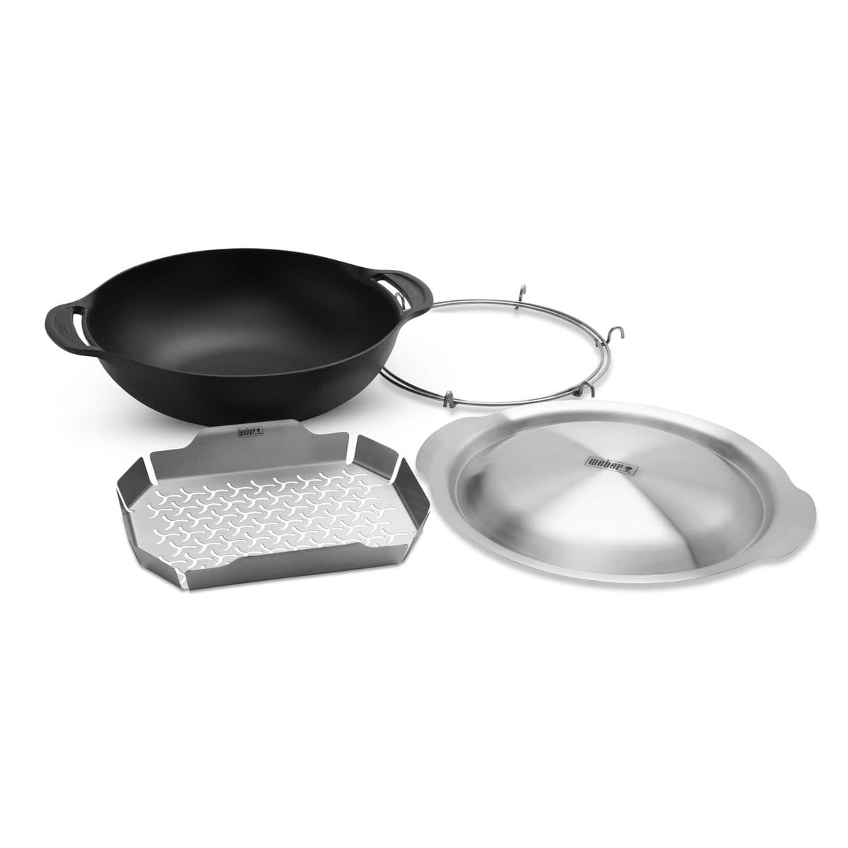 Weber Crafted Wok and Steaming Rack
